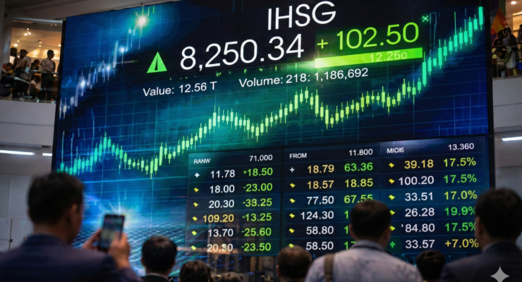 IHSG Start Hijau, Naik 0,38% ke Arah 8.400