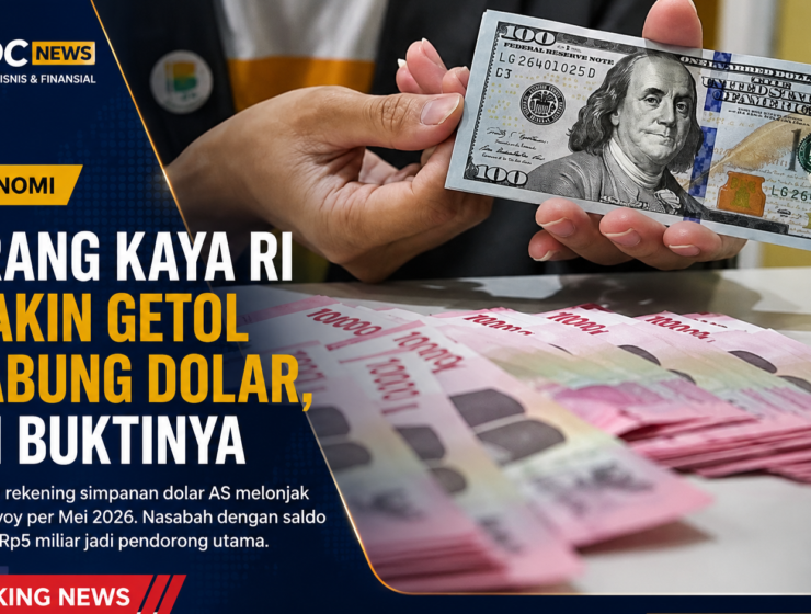 Dolar Jadi Incaran Orang Kaya RI, Simak Fakta Terbarunya